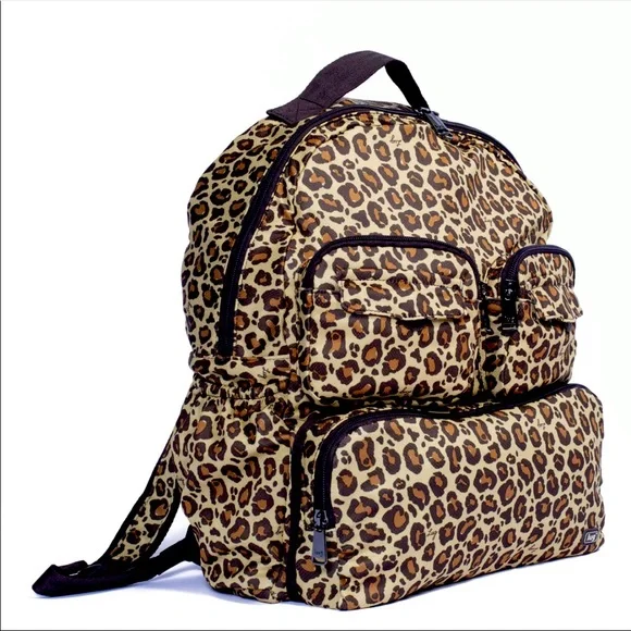 NWT: LUG PUDDLE JUMPER PACKABLE BACKPACK - LEOPARD BROWN- Last one- HIRRY!! - Picture 2 of 6